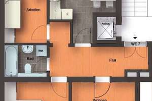 Hochwertig sanierte Wohnung in einem repräsentativen Jugendstilhaus mit Aufzug und Balkon – Elisabethstraße 27, 4315 Volkmarsdorf, Leipzig – Vorschaubild 12