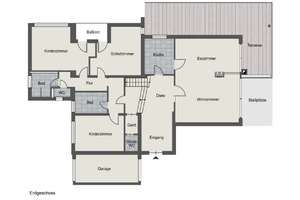 Großzügiger Bungalow mit Privatsphäre in brillanter Lage zwischen Stadtwald und Musikerviertel – Die vollständige Adresse der Immobilie erhältst du vom Anbieter., 47800 Bockum, Krefeld – Vorschaubild 8