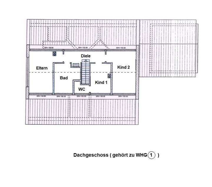 Grundriss Dachgeschoss