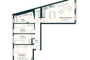 4-Zimmer-Wohnung mit Fußbodenheizung in Pempelfort – Gneisenaustraße 66, 40477 Pempelfort, Düsseldorf – Vorschaubild 12