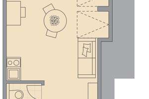 Vermietetes 1-Zimmer-Studentenapartment mit herrlichem Ausblick direkt an der Dreisam – 79102 Oberau, Freiburg im Breisgau – Vorschaubild 6