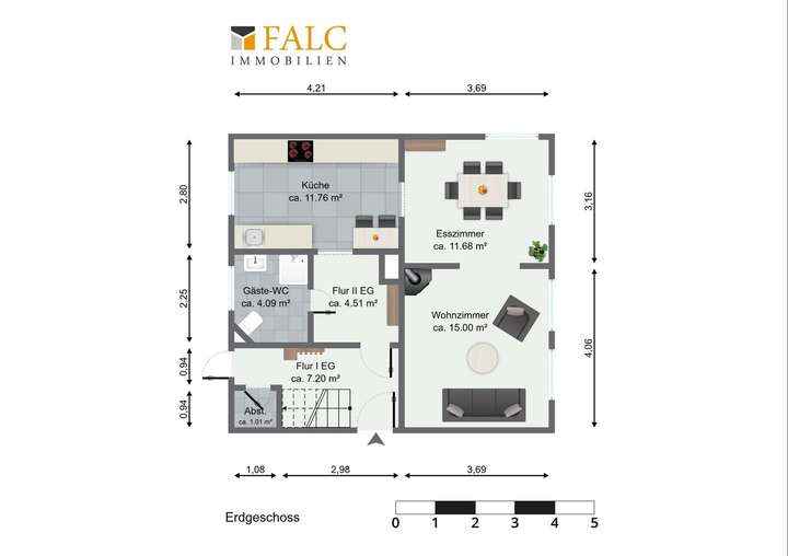 Grundriss Erdgeschoss