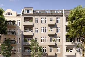Garden Line – WE1: 2-Room Ground Floor Apartment in LINE 57 | Special Bonus for Early Buyers – Scharnweberstraße 57, 10247 Friedrichshain, Berlin – Vorschaubild 1
