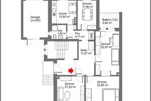 Sehr Charmante 4-Zi.-EG-Altbauwohnung  – 79104 Herdern-Süd, Freiburg im Breisgau – Vorschaubild 16