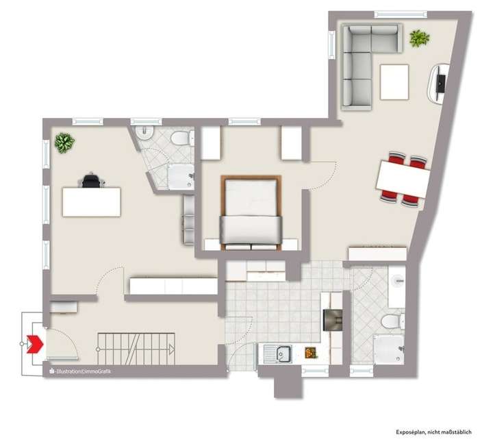 Grundriss Erdgeschoss