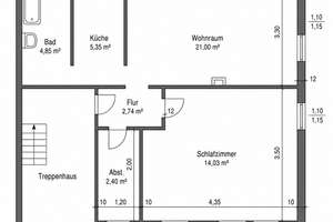 Erstbezug nach Renovierung: helle 2-Zimmer-Dachgeschosswohnung – Uferstraße 11, 44581 Castrop-Rauxel – Vorschaubild 9
