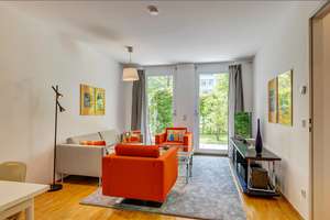 Möbliert: Möblierte Gartenwohnung mit Terrasse – Die vollständige Adresse der Immobilie erhältst du vom Anbieter., 80339 Westend, München – Vorschaubild 1