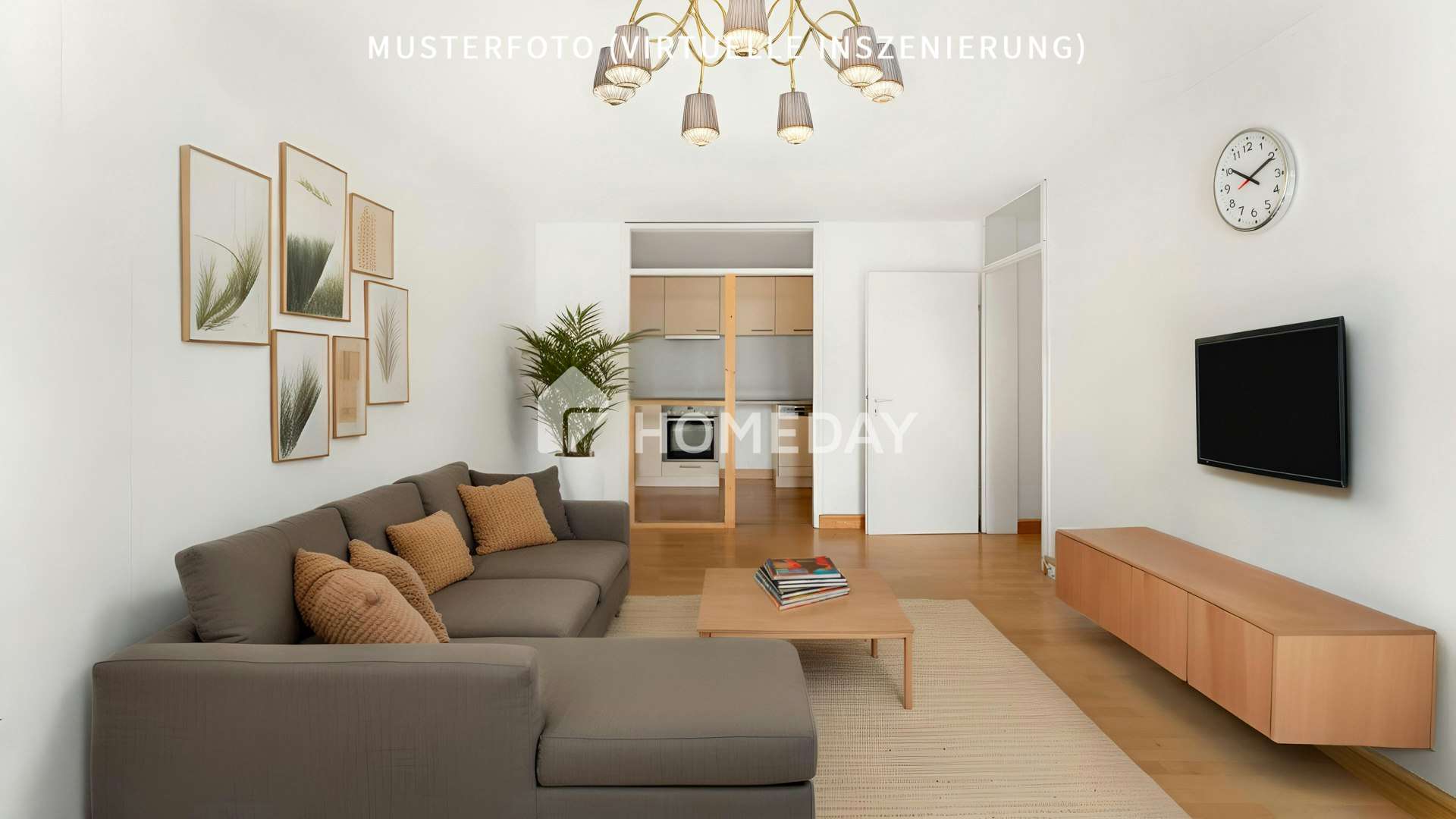 Charmante 2-Zimmer-Erdgeschosswohnung mit Terrasse, Gartenanteil & Tiefgaragenstellplatz, München Kreis – Bild 3