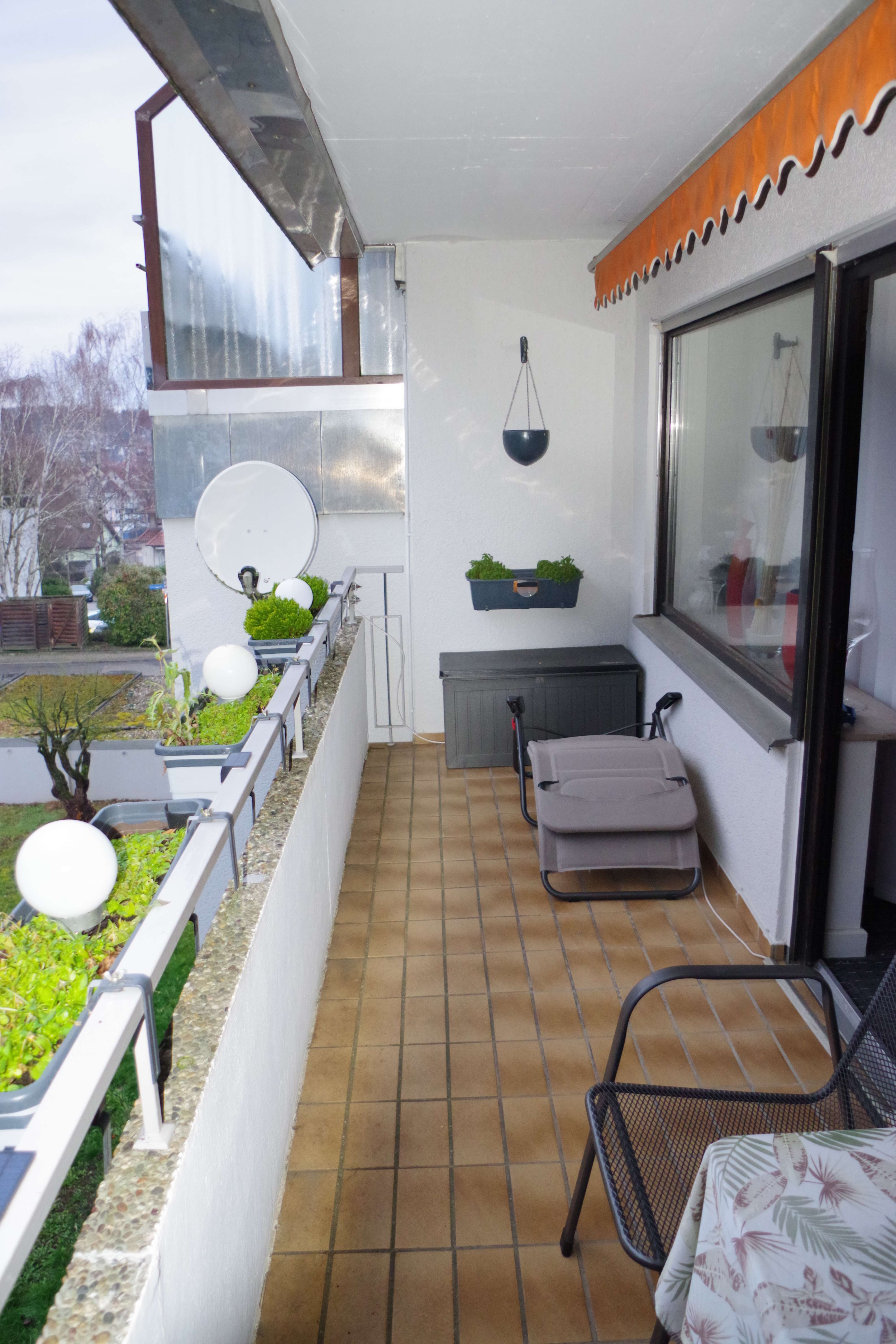 2-Zimmer-Wohnung mit Westbalkon und Einzelgarage im 1. Obergeschoss, Heilbronn Kreis – Bild 4