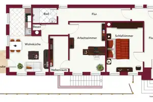 Herrschaftliches Stadthaus zum Verlieben – Schweinfurt – Vorschaubild 8