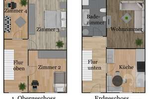 Leben auf dem Land - Maisonettewohnung mit 4 Räumen und eigenem Hauseingang – Schulstraße 1H, 39326 Rogätz – Vorschaubild 23