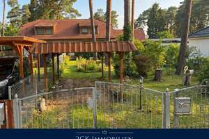 Doppelhaushälfte in Bindow Süd: 138 m², 500m², 4 Zimmer, Einbauküche, Bad, Carport, Garten & Seenähe – Drosselweg 3, 15754 Heidesee – Vorschaubild 1