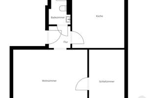 Frisch renovierte 2-Zimmer-Wohnung im Altbau! – Scharnhorststr. 4, 7743 Jena-Nord, Jena – Vorschaubild 2