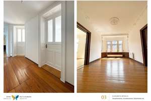 Großzügige Altbau-Etage mit großem Balkon + zusätzl. ELW-Bereich in gepflegtem historischem Wohnhaus – Die vollständige Adresse der Immobilie erhältst du vom Anbieter., 65187 Rheingauviertel / Hollerborn, Wiesbaden – Vorschaubild 4