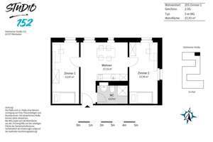 STUDENTS ONLY: Studio 152 - modernes Zimmer in einer 2er-WG mit EBK, ALL-IN-MIETE, UVM. im Wiesba... – Dotzheimer Straße 152, 65197 Rheingauviertel / Hollerborn, Wiesbaden – Vorschaubild 10