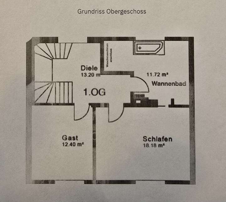 Grundriss 1OG