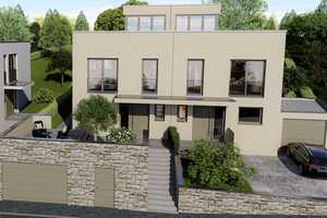 Stylische Doppelhaushälfte mit großer Dachterrasse – Freising (Kreis) – Vorschaubild 1
