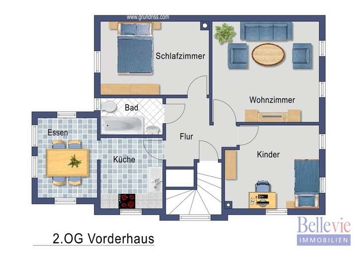 2 OG Vorderhaus