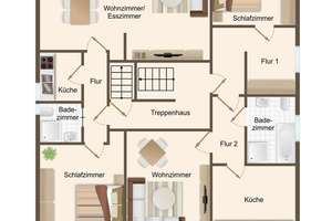 5 Wohneinheiten-Mehrfamilienhaus inkl. Einfamilienhaus kaufen in Bielefeld – Die vollständige Adresse der Immobilie erhältst du vom Anbieter., 33647 Brackwede, Bielefeld – Vorschaubild 7
