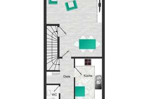 Smartes Raumwunder – viel Platz dank ausgebautem Dachgeschoss und Keller! – 40489 Wittlaer, Düsseldorf – Vorschaubild 16