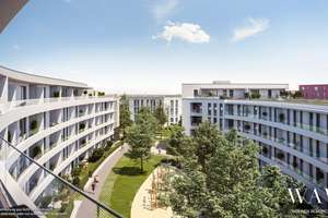 2-Zi.-Whg. mit Balkon in Südausrichtung über die gesamte Wohnungsbreite – Fritz-Bauer-Straße 28, 81249 Aubing-Süd, München – Vorschaubild 2