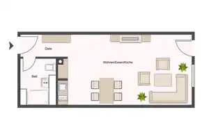 1-Zimmer-Appartement mit Balkon und Tiefgaragenstellplatz in Mainz/Hartenberg-Münchfeld – Mainz – Vorschaubild 10