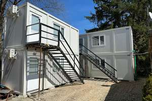 Wohncontainer zu vermieten für Arbeiter und Monteure 4 - 8 Mann möbliert nur gewerblich – 85635 Höhenkirchen-Siegertsbrunn – Vorschaubild 2