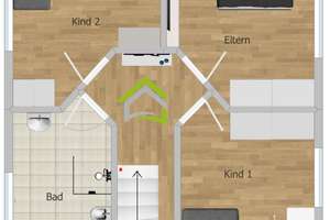 Einzigartig effizient: dieses Haus erzeut mehr Energie als es verbraucht, dank PV, Batteriespeicher – Die vollständige Adresse der Immobilie erhältst du vom Anbieter., 72221 Haiterbach – Vorschaubild 22
