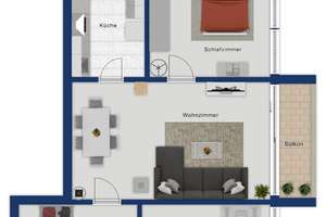 Attraktiver Preis trifft auf Potenzial! Wohnung inkl. TG-Stpl. mit Alpenblick und Dachterrassenpool! – Breslauer Straße 10, 89231 Neu-Ulm – Vorschaubild 17