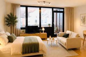Kernsanierte und vollmöblierte Wohnung mit Balkon und Stellplatz