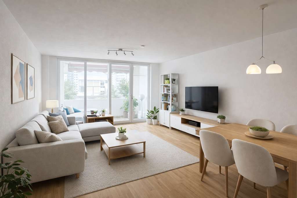 Immobilie in Taufkirchen - 2 Zimmer Wohnung mit 2 Balkone vom Eigentümer - Bild 4