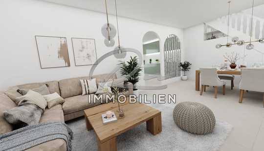 Bild von Luxuriöse Doppelhaushälfte in Poppenbüttel auf ca. 158m², 4 Zimmern, Wintergarten und Stellplatz