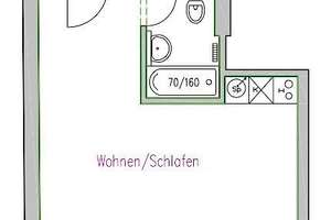 Top- Apartment in direkter Uninähe mit Badewanne – August- Bebel- Str. 17, 1219 Strehlen, Dresden – Vorschaubild 2