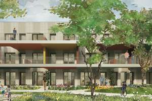 Franklin-Village | Lebendiges Wohnquartier - Moderne 4-Zimmer-Wohnung in Holzbauweise – Franklin-D.-Roosevelt-Straße 98-108, 68309 Käfertal, Mannheim – Vorschaubild 2