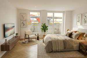 Urbanes Leben in Milbertshofen: Teilmöbliertes Apartment mit Terrasse