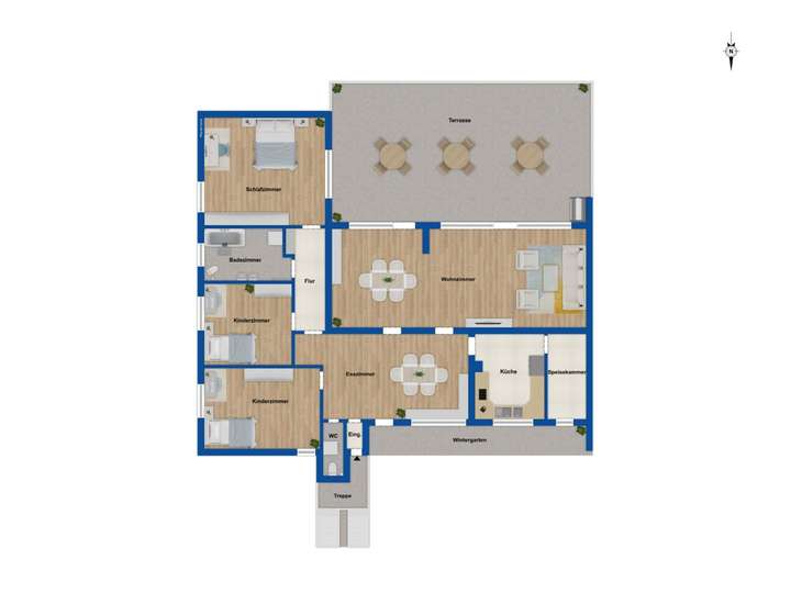 Grundriss Obergeschoss