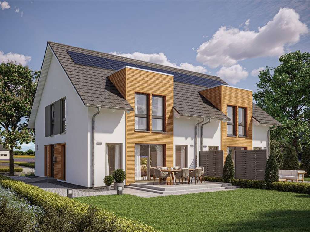 Immobilie in Raubach - Doppelter Wohnkomfort: STREIF Doppelhaushälfte, KfW 40 Standard - Bild 1