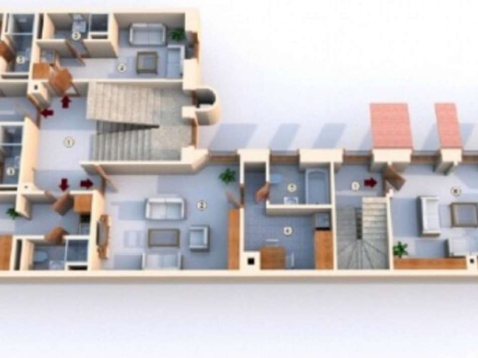 Grundriss 1.OG Altbau