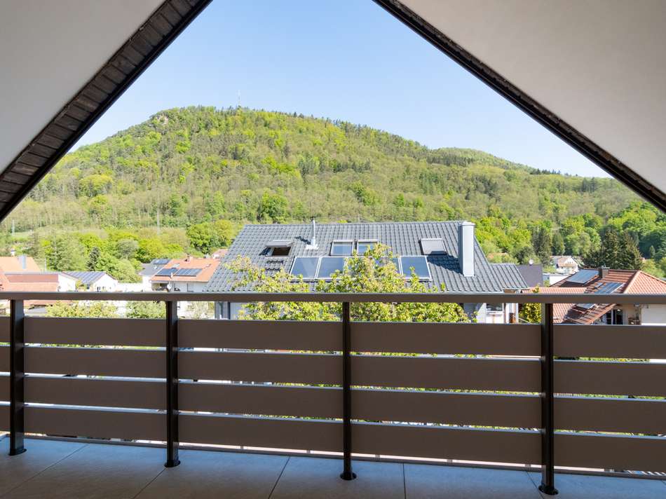 Blick von Loggia Dachgeschoss