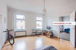 IMMOBERLIN.DE - Charmante Altbauwohnung in beliebter Kiezlage