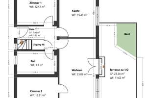 Einfamilienhaus mit 732 m² Grundstück - ländlicher Flair, zentrumsnah wohnen in Trostberg – Die vollständige Adresse der Immobilie erhältst du vom Anbieter., 83308 Trostberg – Vorschaubild 19