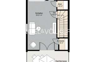 Modernes Reihenendhaus mit Dachterrasse und Südgarten – 65933 Griesheim, Frankfurt am Main – Vorschaubild 16