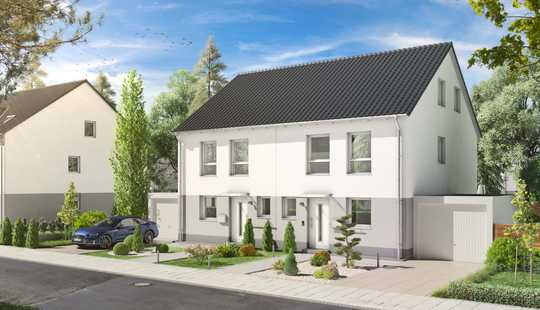 Bild von Letztes verfügbares Reihenendhaus KfW40 QNG in Gräfenhausen (KFW Förderprogramm) bereits im Bau!
