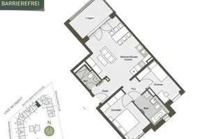 Erstbezug Helle 3-Zimmer Wohnung mit Balkon in Darmstadt-Mitte – Eschollbrücker Straße 10, 64283 Mitte, Darmstadt – Vorschaubild 7