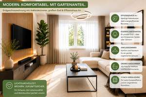 Energieeffiziente Erdgeschosswohnung (A+) mit Gartenanteil, Ankleidezimmer und großem Badezimmer – Die vollständige Adresse der Immobilie erhältst du vom Anbieter., 30419 Stöcken, Hannover – Vorschaubild 1