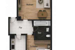 SOFORT EINZIEHEN UND WOHLFÜHLEN | 2-Raum-Wohnung mit Balkon in Lindenau – 4177 Altlindenau, Leipzig – Vorschaubild 24