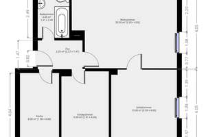 Urban wohnen: Moderne 3-Zimmerwohnung mit optimaler Verkehrsanbindung (Musterbilder) – 38226 Lebenstedt, Salzgitter – Vorschaubild 6