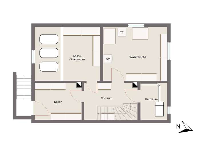 Grundriss Untergeschoss