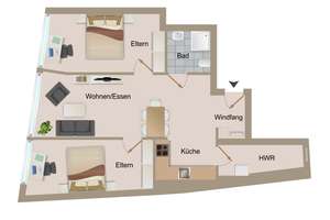 3 Zimmerwohnung im Lloydhof – Die vollständige Adresse der Immobilie erhältst du vom Anbieter., 28195 Altstadt, Bremen – Vorschaubild 6