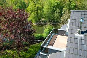 Wohnen über der Werse: Exklusives Penthouse mit Kamin, Dachterrasse & TG – Die vollständige Adresse der Immobilie erhältst du vom Anbieter., 48157 Handorf, Münster – Vorschaubild 4